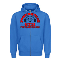 True Royal POWERHOUSE GYM CLASSIC Zipper Hoodie - linhVisuals