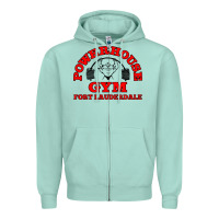 Seafoam POWERHOUSE GYM CLASSIC Zipper Hoodie - linhVisuals