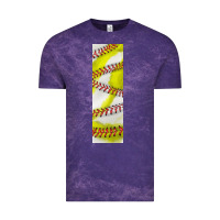 Cloud Purple softball and baseball pen wraps Vintage Tee - BundleAndBundleShop