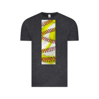 Vintage Black softball and baseball pen wraps Vintage Tee - BundleAndBundleShop