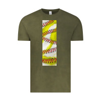 Vintage Olive softball and baseball pen wraps Vintage Tee - BundleAndBundleShop