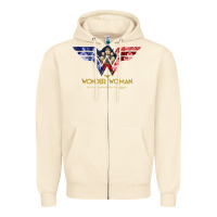 Sandshell wonder woman 80th all for wonder woman tank top Zipper Hoodie - linhVisuals