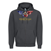 Smoke wonder woman 80th all for wonder woman tank top Zipper Hoodie - linhVisuals