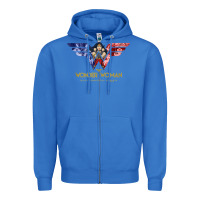 True Royal wonder woman 80th all for wonder woman tank top Zipper Hoodie - linhVisuals