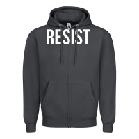 Smoke resist mens Zipper Hoodie - linhVisuals
