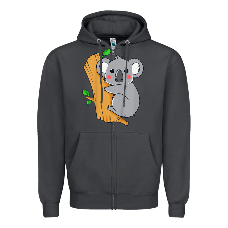 Kids Cute Koala Bear   For Children Kids Koala Bear Zipper Hoodie by linhVisuals | Teevron