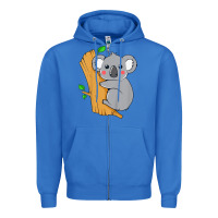 True Royal kids cute koala bear   for children kids koala bear Zipper Hoodie - linhVisuals
