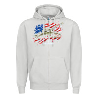 Dove Grey world of tanks veterans day collection (t26e3 eagle 7) t shirt Zipper Hoodie - linhVisuals