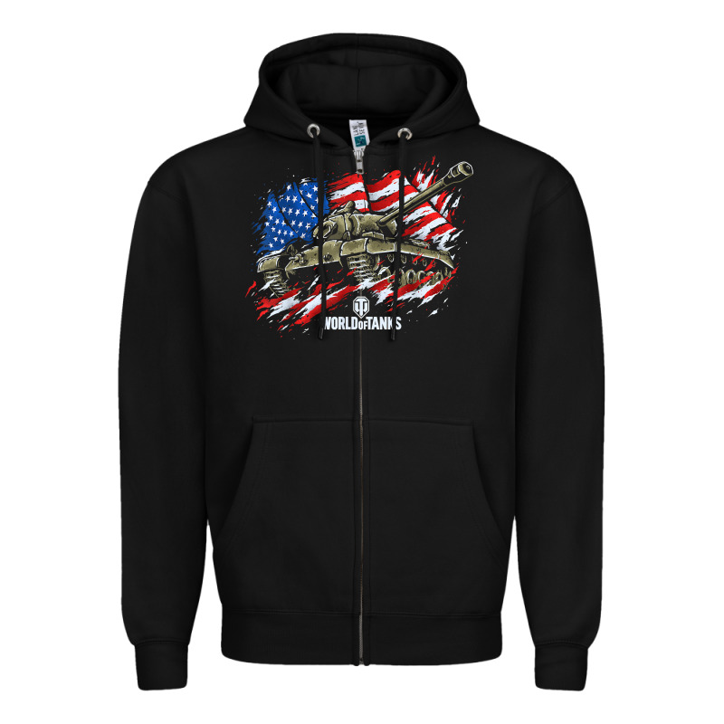 World Of Tanks Veterans Day Collection (t26e3 Eagle 7) T Shirt Zipper Hoodie by linhVisuals | Teevron