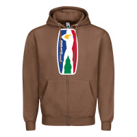 Chestnut basketball africa league Zipper Hoodie - linhVisuals
