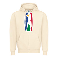 Sandshell basketball africa league Zipper Hoodie - linhVisuals