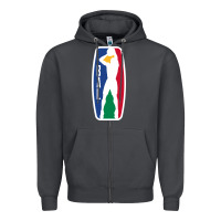 Smoke basketball africa league Zipper Hoodie - linhVisuals