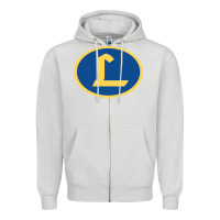 Dove Grey Loyola Blakefield Zipper Hoodie - linhVisuals