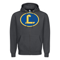 Smoke Loyola Blakefield Zipper Hoodie - linhVisuals