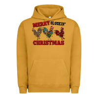 Pigment Peanut Butter Merry Cluckin' Christmas Urban Hoodie - RanaPortraitStore