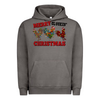 Pigment Tornado Merry Cluckin' Christmas Urban Hoodie - RanaPortraitStore