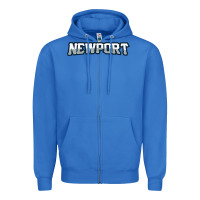 True Royal Newport School Zipper Hoodie - linhVisuals