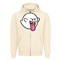 Sandshell boo Zipper Hoodie - linhVisuals