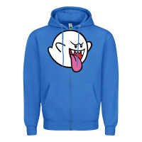 True Royal boo Zipper Hoodie - linhVisuals