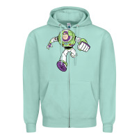 Seafoam buzz lightyear Zipper Hoodie - linhVisuals