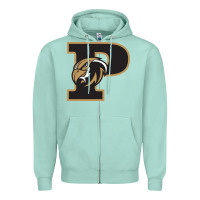 Seafoam poolesville high school Zipper Hoodie - linhVisuals