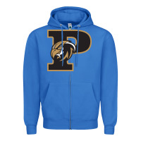 True Royal poolesville high school Zipper Hoodie - linhVisuals