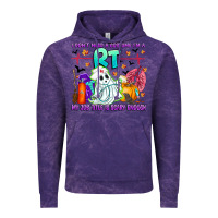 Cloud Purple respiratory therapist halloween humor Vintage Hoodie - CowhideDigitalArt