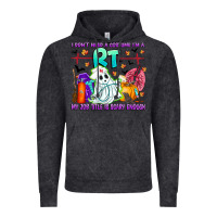 Vintage Black respiratory therapist halloween humor Vintage Hoodie - CowhideDigitalArt
