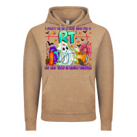 Vintage Coffee respiratory therapist halloween humor Vintage Hoodie - CowhideDigitalArt