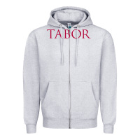 Heather Grey tabor academy Zipper Hoodie - linhVisuals