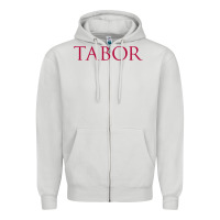 Dove Grey tabor academy Zipper Hoodie - linhVisuals