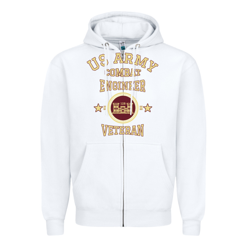 Us Army Combat Engineer Combat Engineer Veteran Gift Pullover Hoodie Zipper Hoodie by linhVisuals | Teevron