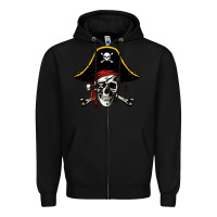 Black pi rate 3 14 Zipper Hoodie - linhVisuals