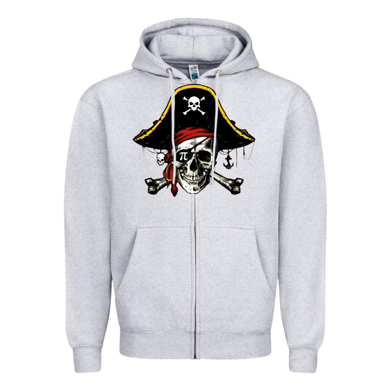 Pi Rate 3 14 Zipper Hoodie by linhVisuals | Teevron