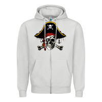 Dove Grey pi rate 3 14 Zipper Hoodie - linhVisuals