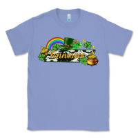 Colony Blue Tennessee map St. Patrick's Classic Tee - CowGirlArtShop