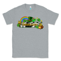 Heather Grey Tennessee map St. Patrick's Classic Tee - CowGirlArtShop