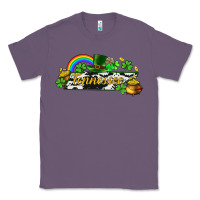 Lavender Tennessee map St. Patrick's Classic Tee - CowGirlArtShop