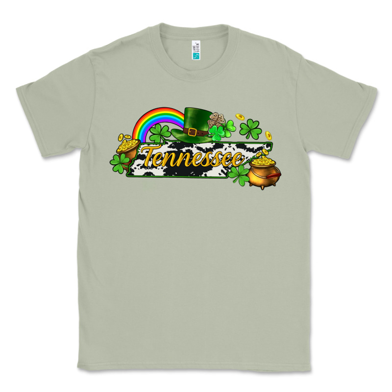 Tennessee Map St. Patrick's Classic Tee by CowGirlArtShop | Teevron