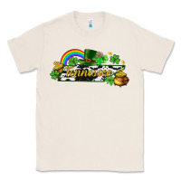 Natural Tennessee map St. Patrick's Classic Tee - CowGirlArtShop