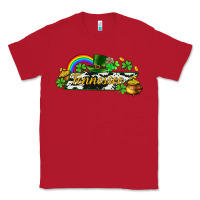 Red Tennessee map St. Patrick's Classic Tee - CowGirlArtShop