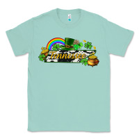 Seafoam Tennessee map St. Patrick's Classic Tee - CowGirlArtShop