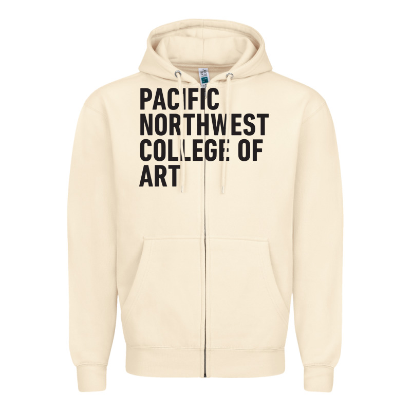 Pacific Northwest College Of Art Zipper Hoodie by linhVisuals | Teevron