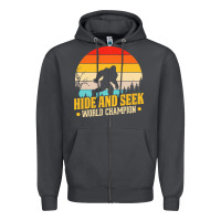 Smoke hide and seek world champion bigfoot t  shirt hide and seek world cham Zipper Hoodie - linhVisuals