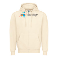 Sandshell Ringling College of Art and Design Zipper Hoodie - linhVisuals