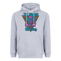 Heather Grey THE THUNDER ROLLS AND THE LIGHTNIN’ STRİKES Heavyweight Hoodie - JahusDesignShop