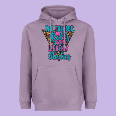 The Thunder Rolls And The Lightnin’ Strİkes Heavyweight Hoodie Designed By Jahusdesignshop