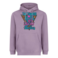 Lavender THE THUNDER ROLLS AND THE LIGHTNIN’ STRİKES Heavyweight Hoodie - JahusDesignShop