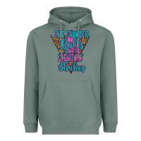 Sage THE THUNDER ROLLS AND THE LIGHTNIN’ STRİKES Heavyweight Hoodie - JahusDesignShop