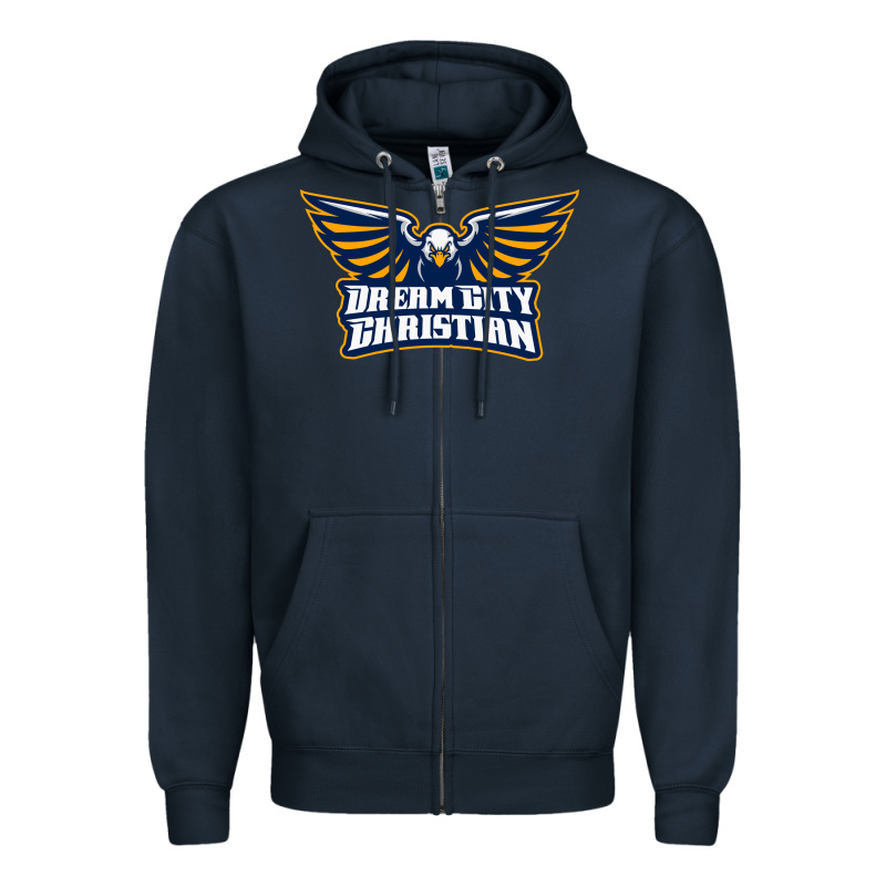 Twin City Christian School Zipper Hoodie by linhVisuals | Teevron